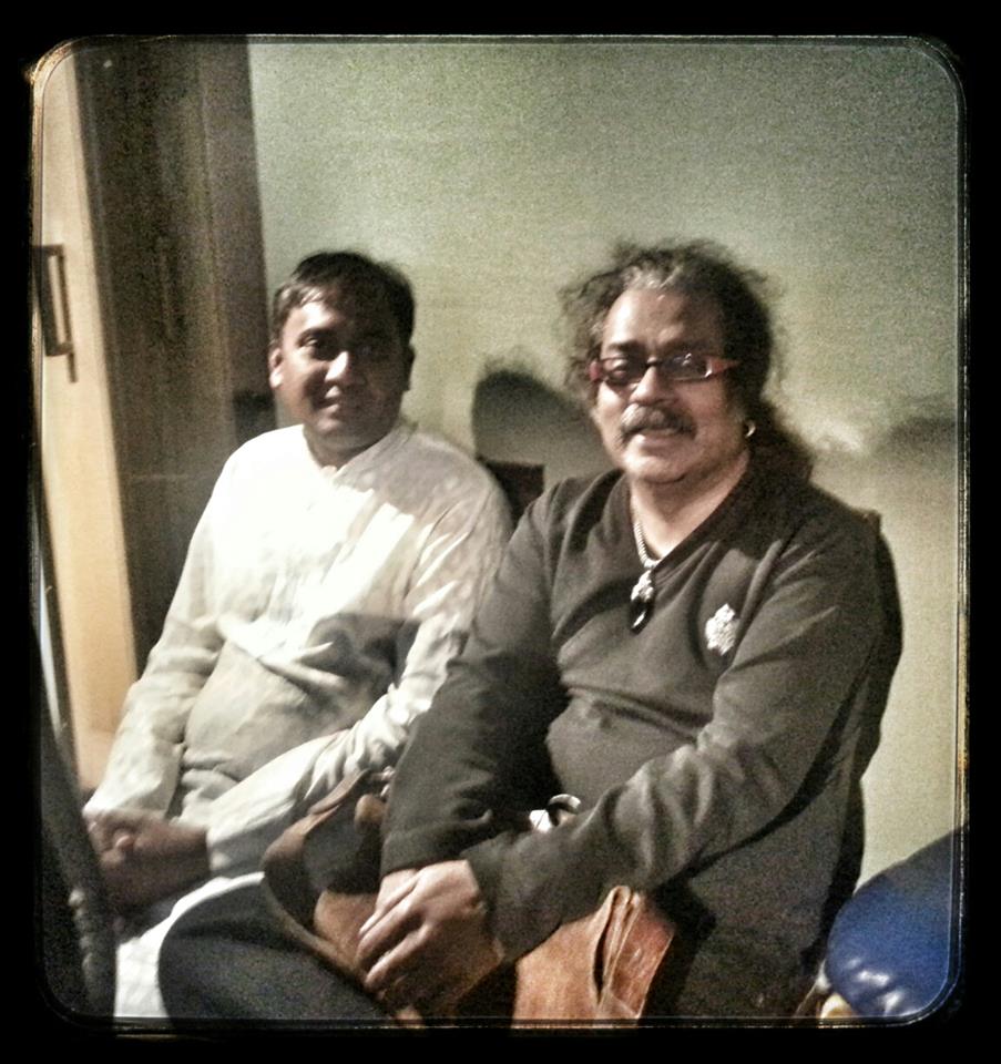 With Padmashree Hariharan