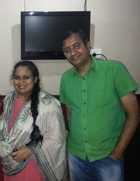 Sacred Mantras recording with Malgudi Shubha