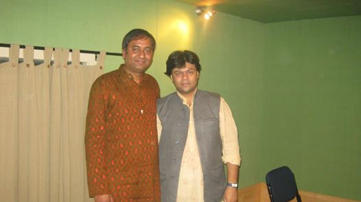 With Ustad Murad Ali