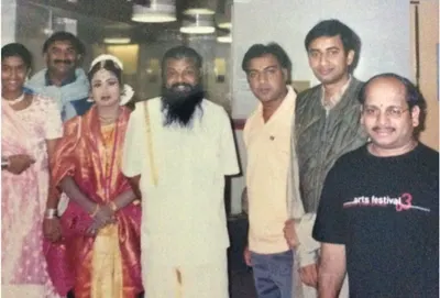 With Guru Karaikudi Mani sir