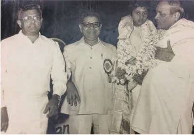 With Prime Minister P.V. Narasimha Rao