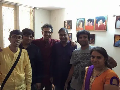 With Music Director Dr. Rajkumar Bharathi