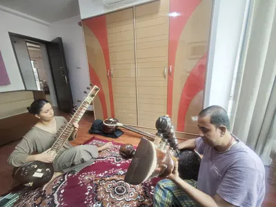 With student Yagmur, Istanbul
