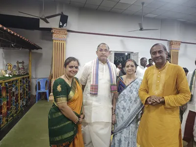 With Thyaganti Koteshwara Rao garu