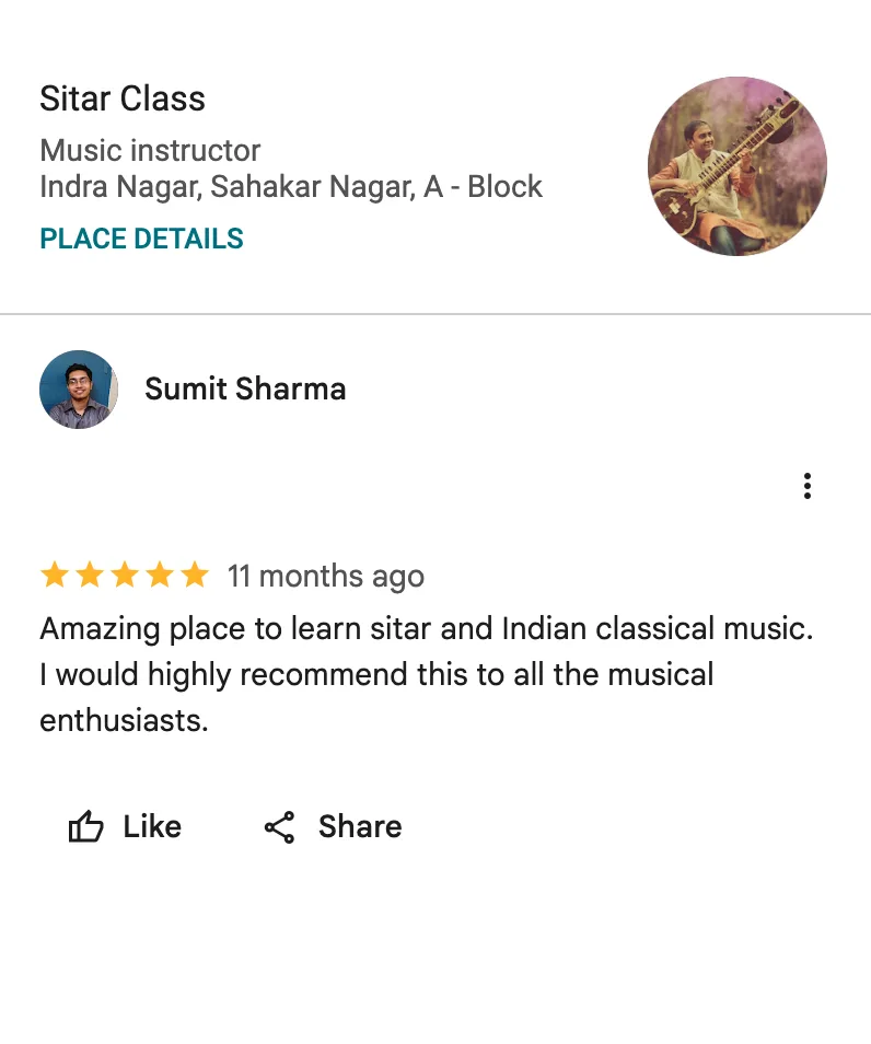 Student testimonial